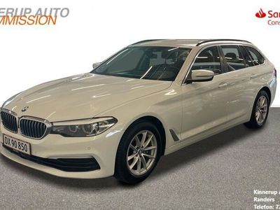 brugt BMW 520 d Touring 2,0 D Steptronic 190HK Stc 8g Aut.