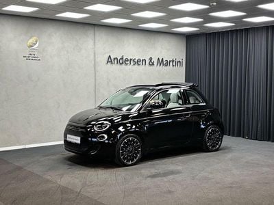 Brugt Fiat 500e La Prima 86 kW (118 HK) 2023 Onyxblack Cabriolet