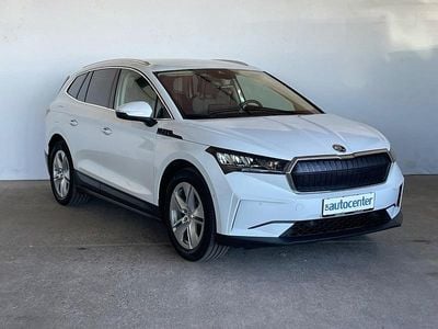 Hvidmetal Brugt 2022 Skoda Enyaq iV Loft SUV | 209.700 kr. (Super pris)