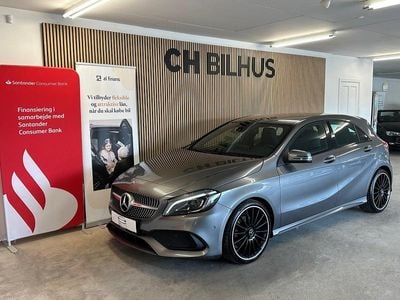 Koksmetal Brugt 2017 Mercedes A200 AMG line Hatchback | 179.500 kr. (Lidt for dyr)