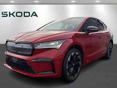 Rødmetal Brugt 2024 Skoda Enyaq iV SportLine SUV | 349.900 kr. (God pris)