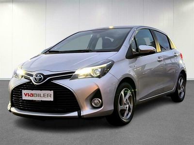 brugt Toyota Yaris Hybrid 1,5 VVT-I Hybrid E-CVT 100HK 5d Aut.