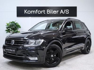 Sort Brugt 2017 VW Tiguan R-line SUV | 209.900 kr. (Super pris)