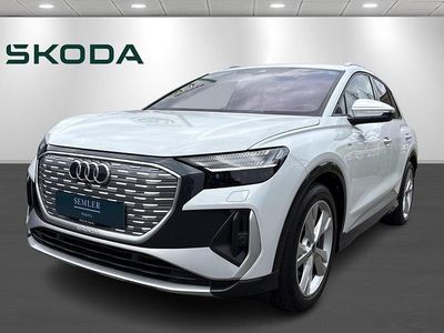 Hvid Brugt 2021 Audi Q4 e-tron S-Line SUV | 299.900 kr. (Fair pris)