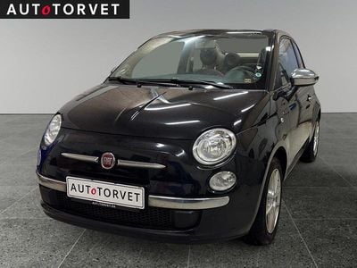 Brugt Fiat 500C Pop 69 HK (50 kW) 2016 Sort Cabriolet