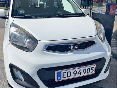 Hvid Brugt 2013 Kia Picanto Hatchback | 33.900 kr. (Lidt for dyr)