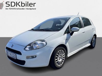 Hvid Brugt 2015 Fiat Punto Pop Star Hatchback | 64.900 kr.