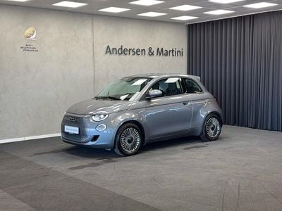 Grå Brugt 2022 Fiat 500e Icon Hatchback | 124.900 kr. (Fair pris)