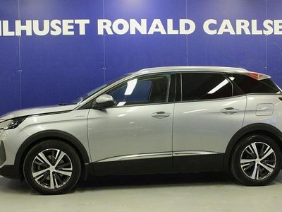 Brugt Peugeot 3008 Allure 225 HK (165 kW) 2021 Sølvmetal SUV