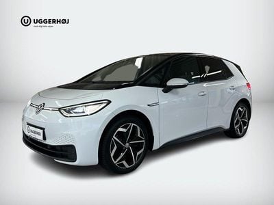 Hvid Brugt 2021 VW ID.3 Pro Performance Hatchback | 149.900 kr. (God pris)
