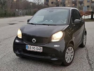 Brugt Smart ForTwo Coupé 71 HK (52 kW) 2016 Sort Coupe