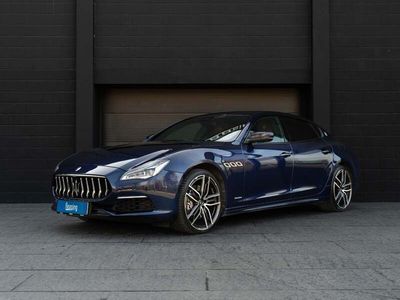 Mørkblåmetal Brugt 2019 Maserati Quattroporte GranLusso Sedan | 8.474 kr.