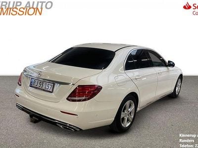 Hvid Brugt 2016 Mercedes E220 Business Sedan | 214.700 kr. (Super pris)