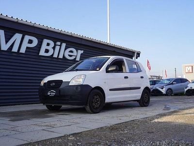 Hvid Brugt 2005 Kia Picanto LX Hatchback | 19.900 kr. (Fair pris)