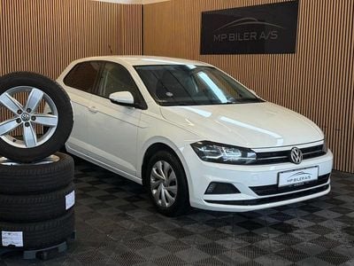 Hvid Brugt 2019 VW Polo Comfortline Hatchback | 127.500 kr. (God pris)