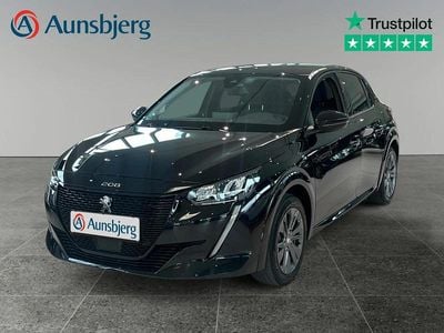 Sort Brugt 2022 Peugeot e-208 Allure Hatchback | 134.500 kr. (Fair pris)