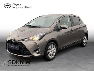 1g2 platinum bronze Brugt 2018 Toyota Yaris Premium Hatchback | 89.900 kr. (Lidt for dyr)