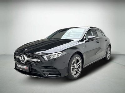 Sortmetal Brugt 2021 Mercedes A250 AMG line Hatchback | 299.980 kr. (Fair pris)