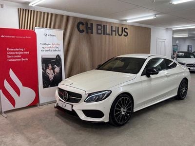 Perlemorshvid Brugt 2016 Mercedes C250 AMG line Coupe | 319.500 kr. (Lidt for dyr)
