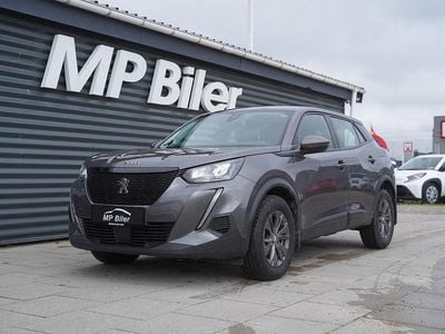 Grå Brugt 2021 Peugeot 2008 Active SUV | 149.700 kr. (Lidt for dyr)