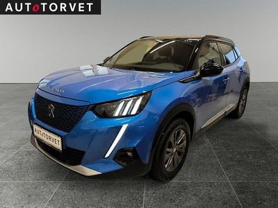 Blåmetal Brugt 2021 Peugeot e-2008 GT SUV | 129.700 kr. (Super pris)