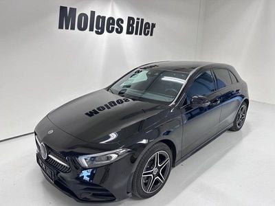 Sortmetal Brugt 2020 Mercedes A250 AMG line Hatchback | 309.900 kr. (Fair pris)