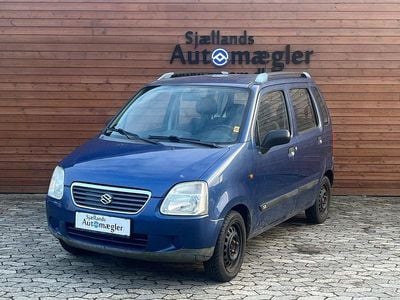 Brugt Suzuki Wagon R GL 76 HK (55 kW) 2003 Blåmetal MPV