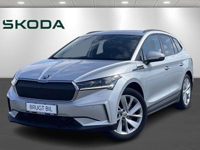 Sølvmetal Brugt 2021 Skoda Enyaq iV Lodge SUV | 219.900 kr. (Fair pris)