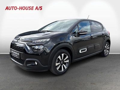Sort Brugt 2021 Citroën C3 PureTech Hatchback | 109.990 kr. (Fair pris)