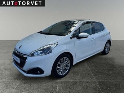 Hvid Brugt 2019 Peugeot 208 Prestige Hatchback | 75.700 kr. (God pris)