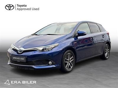 Mørk blå 8t5 dark blue Brugt 2018 Toyota Auris Hybrid Comfort Hatchback | 134.900 kr. (Fair pris)