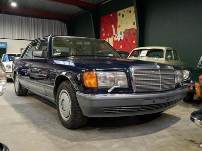 Blå Brugt 1989 Mercedes S560 Sedan | 175.000 kr.