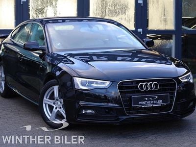 Sort Brugt 2016 Audi A5 Sportback S-Line Hatchback | 99.900 kr. (Fair pris)