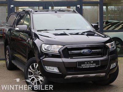 Sortmetal Brugt 2017 Ford Ranger Wildtrack Afhentning | 169.900 kr.