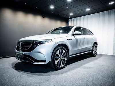 Brugt Mercedes EQC400 AMG line 300 kW (408 HK) 2020 Farve: sølvmetal SUV