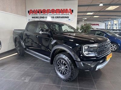 Sort Brugt 2023 Ford Ranger Raptor Afhentning | 374.900 kr.