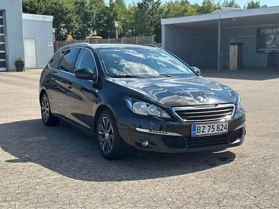 Brugt Peugeot 308 120 HK (88 kW) 2015 Sort Stationcar