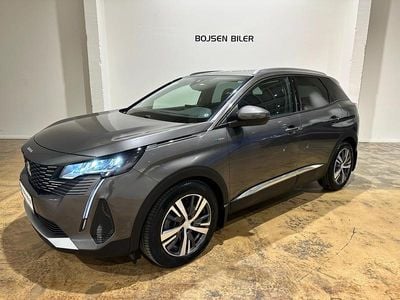 Grå platinium metallic Brugt 2021 Peugeot 3008 Allure SUV | 199.990 kr. (Fair pris)