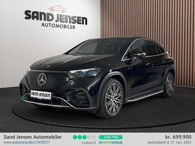 Sortmetal Brugt 2024 Mercedes EQE350 SUV AMG SUV | 649.900 kr.