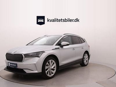 Sølvmetal Brugt 2021 Skoda Enyaq iV Lodge SUV | 199.900 kr. (Fair pris)