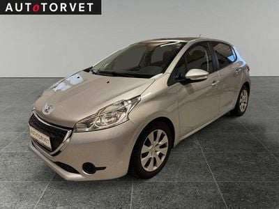 Sølvmetal Brugt 2015 Peugeot 208 Active Hatchback | 39.700 kr. (God pris)