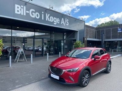 Rød Brugt 2018 Mazda CX-3 Optimum SUV | 139.900 kr. (God pris)