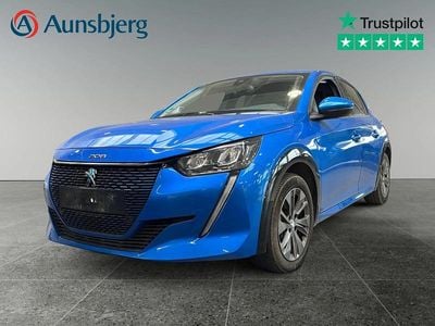 Blå met. Brugt 2021 Peugeot e-208 Allure Hatchback | 144.500 kr. (Fair pris)
