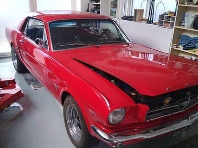 Rød Brugt 1965 Ford Mustang Convertible Cabriolet | 195.000 kr.