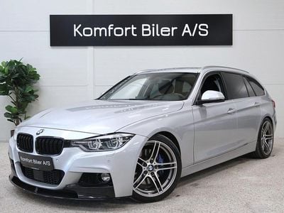 Sølvmetal Brugt 2017 BMW 320 M Sport Stationcar | 234.900 kr.