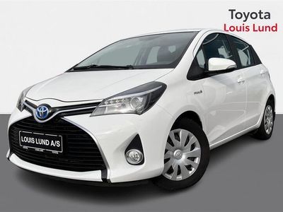 brugt Toyota Yaris Hybrid 1,5 VVT-I Hybrid Vision E-CVT 100HK 5d Aut. A+++