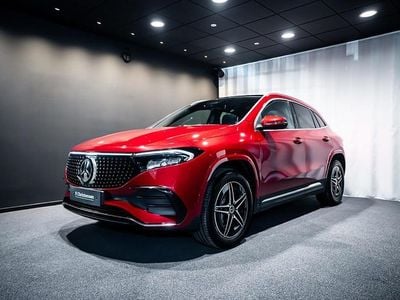 Farve: rødmetal Brugt 2024 Mercedes EQA250+ AMG SUV | 359.900 kr. (Fair pris)