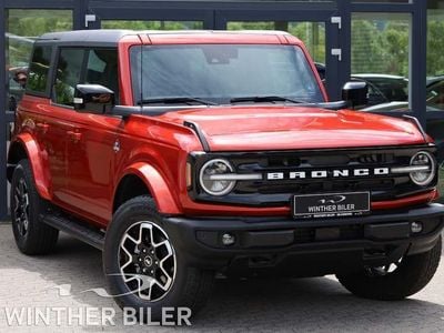 Rødmetal Ny 2025 Ford Bronco SUV | 995.000 kr.
