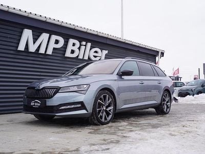 Brugt Skoda Superb SportLine 218 HK (160 kW) 2020 Koksmetal Stationcar