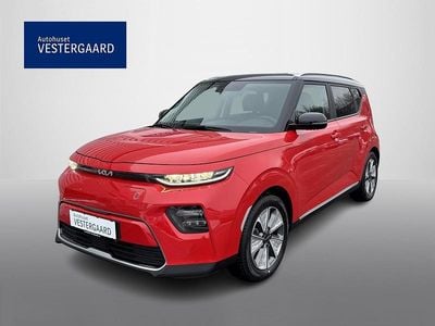 Rød Ny 2025 Kia Soul EV Premium SUV | 209.895 kr. (God pris)